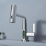 Advanced kitchen and bathroom faucet with display
