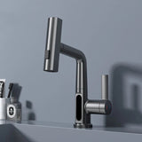 Advanced kitchen and bathroom faucet with display