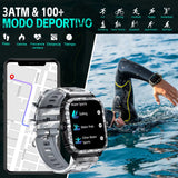 KT71 Smart Watch for Men 3ATM Waterproof 1.96” HD Big Screen Rugged Smart Watch