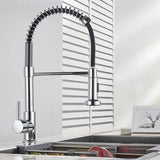 360 Degree Rotation Stream Sprayer Nozzle Kitchen Sink Hot Cold Taps